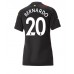Billige Manchester City Bernardo Silva #20 Bortetrøye Dame 2022-23 Kortermet